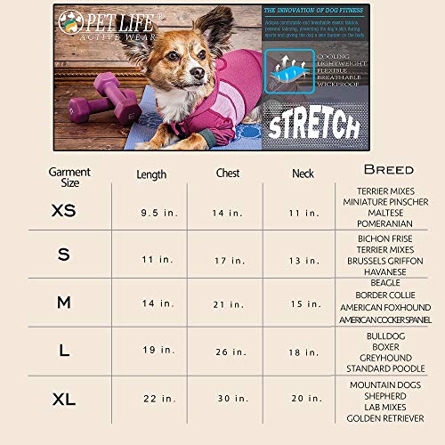 Dog Helios Namastail Lightweight 4-Way Stretch Breathable Full ...