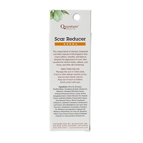 Quantum Derma, Scar Reducing Cream, 21 Grams Pack of 2