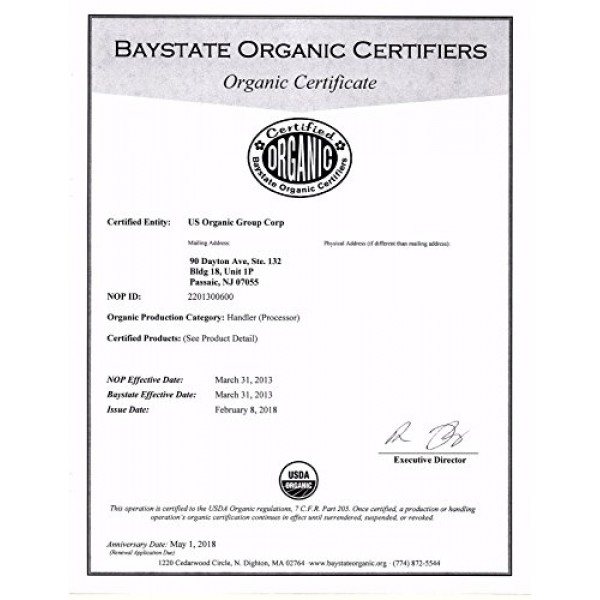 US Organic Pumpkin Seed Oil, USDA Certified Organic, Pure, Natura...