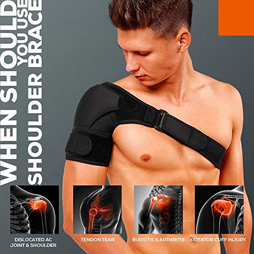 Shoulder Support Brace for Men and Women Athletic | Orthopedic Ca...