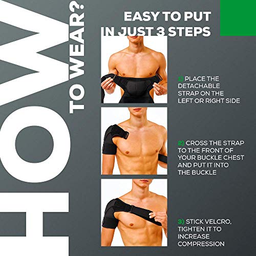 Shoulder Support Brace for Men and Women Athletic | Orthopedic Ca...