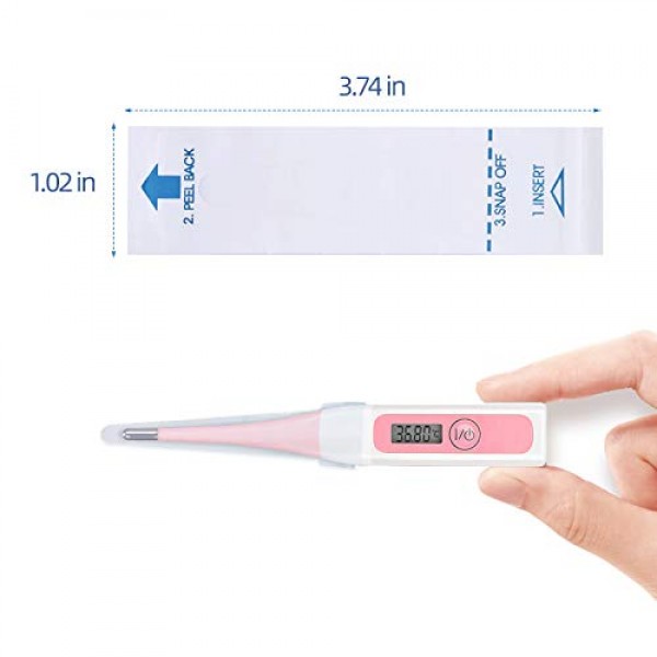 100 Pack Thermometer Probe Covers - Disposable Universal Digital ...