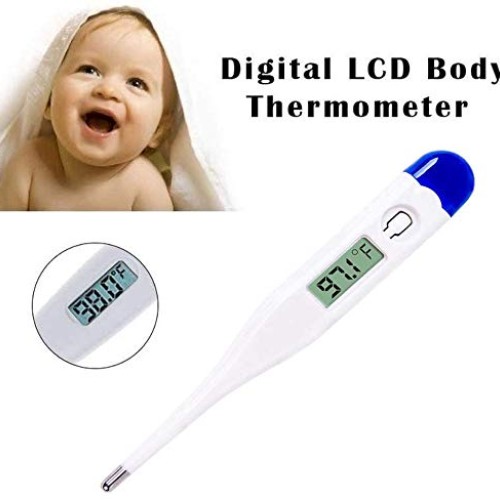 Basal Body Thermometer - Waterproof, Highly Accurate 1/100th Degr...