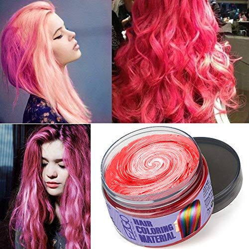 EZGO Washable Temporary Hair Color Wax, Natural Hairstyle Hair Wa...