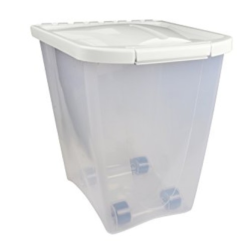 Van Ness 25-Pound Food Container with Fresh-Tite Seal with Wheels