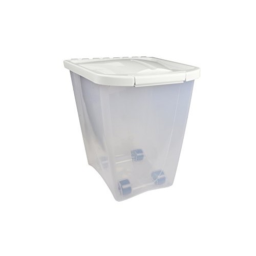 Van Ness 25-Pound Food Container with Fresh-Tite Seal with Wheels