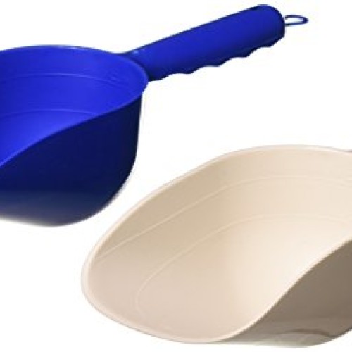Van Ness Pureness 1-Cup Food Scoop - Assorted Colors 2 Pack