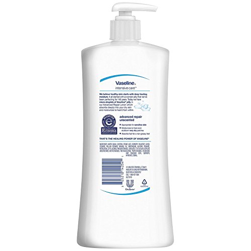Vaseline Intensive Care hand and body lotion Advanced Repair Unsc...