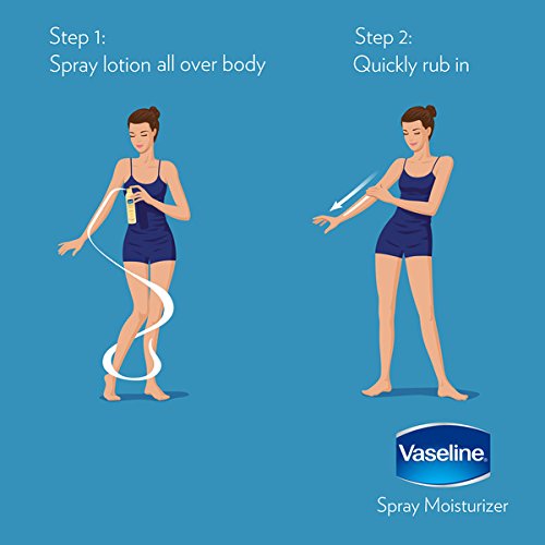 Vaseline Intensive Care Spray Moisturizer, Aloe Soothe 6.5 oz, Tw...