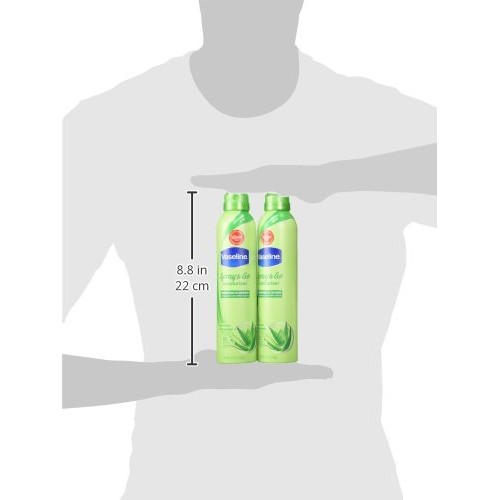 Vaseline Intensive Care Spray Moisturizer, Aloe Soothe 6.5 oz, Tw...