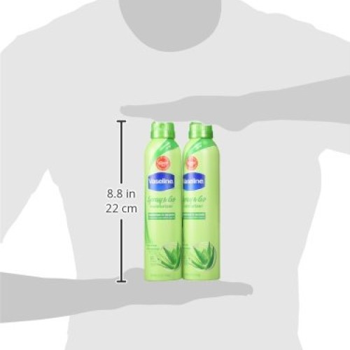 Vaseline Intensive Care Spray Moisturizer, Aloe Soothe 6.5 oz, Tw...