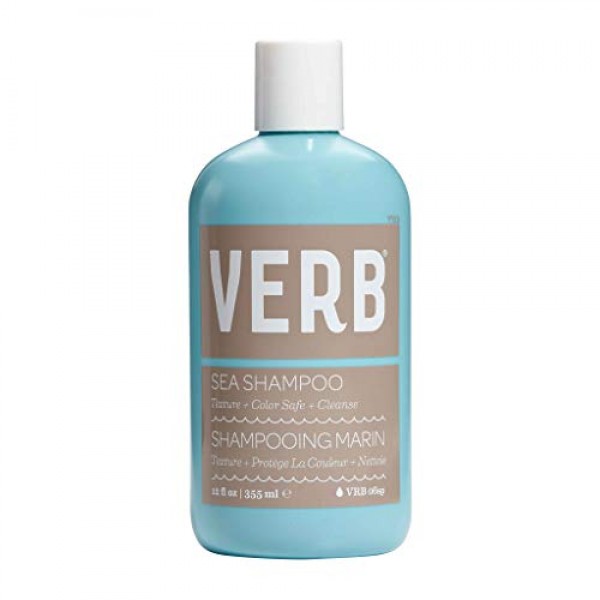 Verb Sea Shampoo, Vegan Color-Safe Shampoo, Enhances Hair Texture...