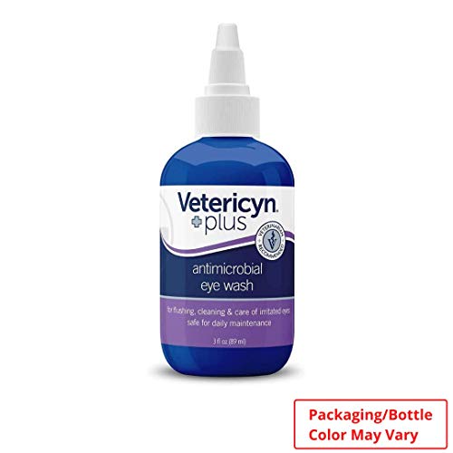 Vetericyn Plus All Animal Eye Wash. Pain-Free Solution for Abrasi...