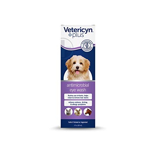 Vetericyn Plus All Animal Eye Wash. Pain-Free Solution for Abrasi...