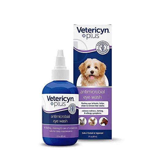 Vetericyn Plus Antimicrobial All Animal Eye Wash, 3 oz