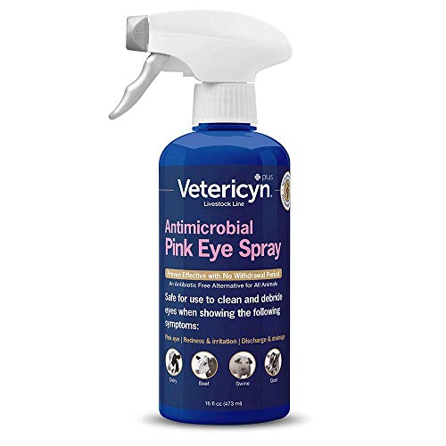 Vetericyn Plus Antimicrobial Pink Eye Spray. Safe and Effective R...