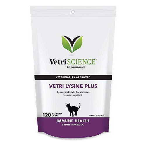 Vetri-Lysine Plus Soft Chews Formula to Support Immune System Fun...