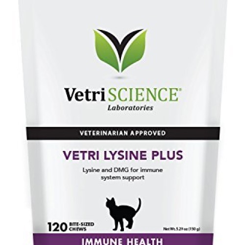Vetri-Lysine Plus Soft Chews Formula to Support Immune System Fun...