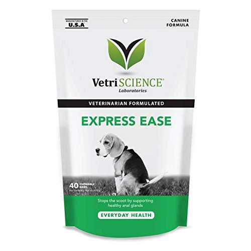VetriScience Laboratories 40 Count Express Ease, Anal Gland and D...