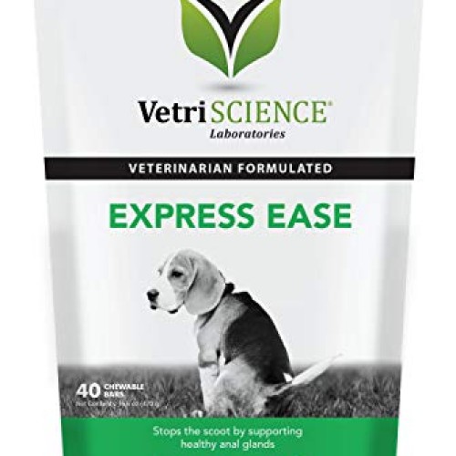 VetriScience Laboratories 40 Count Express Ease, Anal Gland and D...