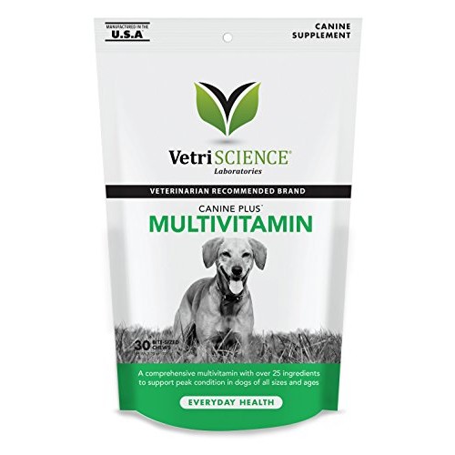 VetriScience Laboratories - Canine Plus MultiVitamin for Dogs, 30...