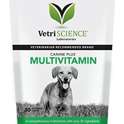 VetriScience Laboratories - Canine Plus MultiVitamin for Dogs, 30...