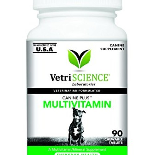 VetriScience Laboratories - Canine Plus MultiVitamin for Dogs, 90...