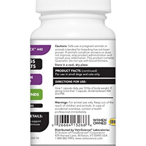 VetriScience Laboratories - Cell Advance 440, Immune Health Formu...