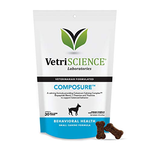 VetriScience Laboratories - Composure Mini for Small Breeds, Calm...