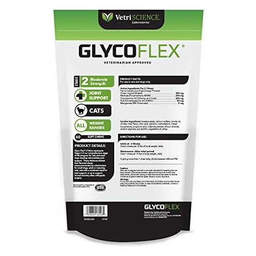 VetriScience Laboratories - GlycoFlex 2 Feline, Hip and Joint Sup...