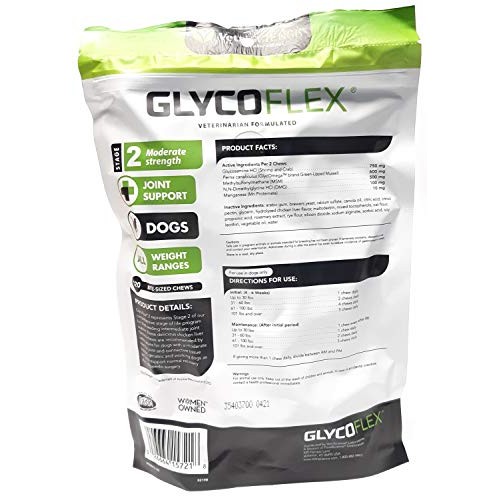 VetriScience Laboratories GlycoFlex 2 for Dogs 120Ct - 3 Pack 36...