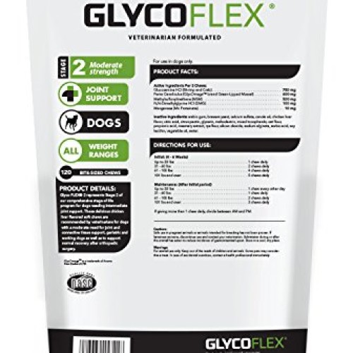 VetriScience Laboratories GlycoFlex 2, Hip and Joint Supplement f...