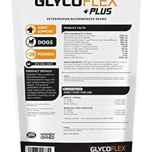 VetriScience Laboratories GlycoFlex Plus, Hip and Joint Supplemen...