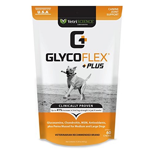 VetriScience Laboratories GlycoFlex Plus, Hip and Joint Supplemen...