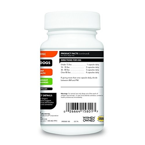 VetriScience Laboratories - Vetri Disc, Spine and Back Support Fo...