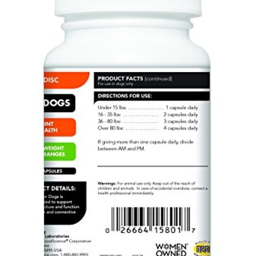 VetriScience Laboratories - Vetri Disc, Spine and Back Support Fo...