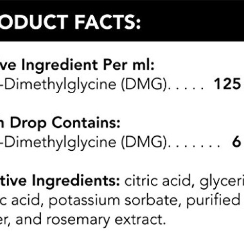 VetriScience Laboratories Vetri-DMG 125 mg, 3.85-Ounce