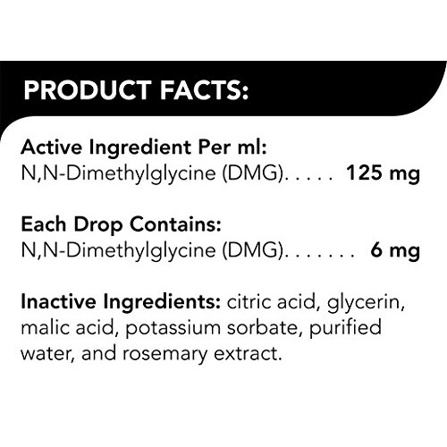 VetriScience Laboratories Vetri-DMG 125 mg, 3.85-Ounce