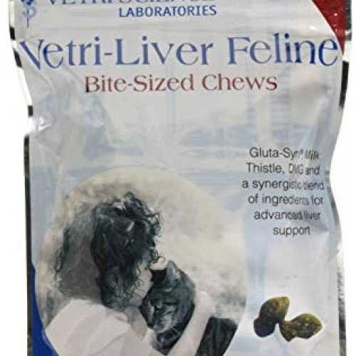 VetriScience Laboratories - Vetri-Liver Feline, 120 Bite-Sized Chews