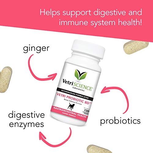 VetriScience Laboratories Vetri Probiotic BD, Bowel Defense and G...