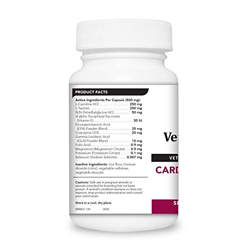 VETRISCIENCE Laboratories Cardio Strength, 120 Capsules - Support...