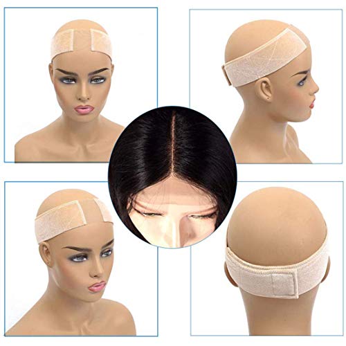 Wig Grip Headbands for Women Adjustable Velvet Wig Grip Cap for L...