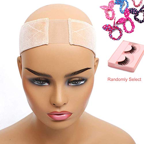 Wig Grip Headbands for Women Adjustable Velvet Wig Grip Cap for L...