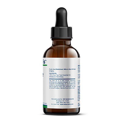 ViamSalutis 100% Pure Tea Tree Oil, 2 Fluid Ounce