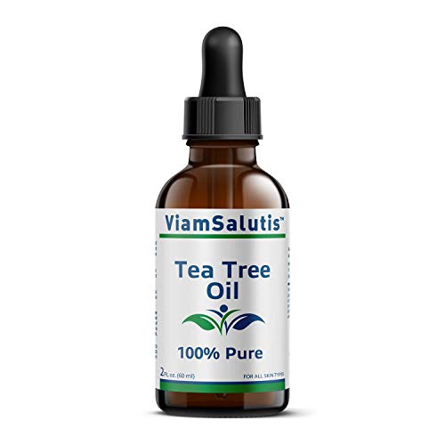 ViamSalutis 100% Pure Tea Tree Oil, 2 Fluid Ounce