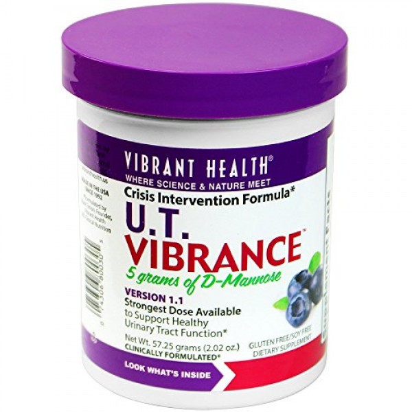 Vibrant Health, U.T. Vibrance Powder, Crisis Intervention for Uri...