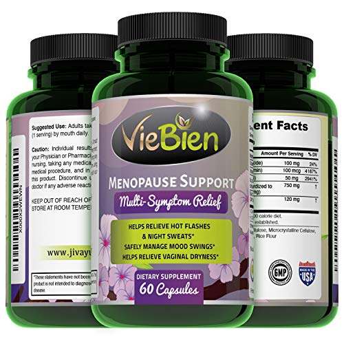 Menopause Support Relief Supplement - VieBien Advanced Menopause ...