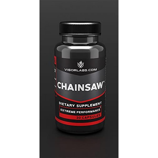 Chainsaw by Vigor Labs 30 Capsules, Supports Firmness, Stamina ...