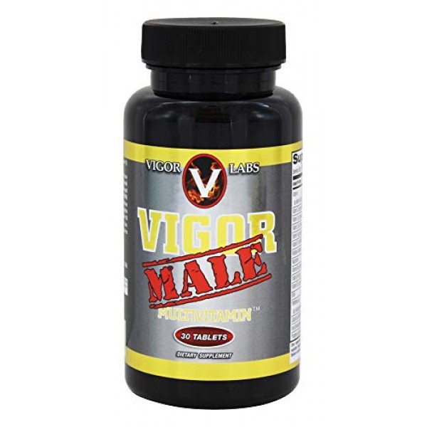 Vigor Labs Male Multivitamin *Guaranteed Satisfaction 30 Tablets...