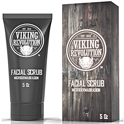 Viking Revolution Microdermabrasion Face Scrub for Men - Facial C...